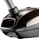 AEG VX6-1-FFP Staubsauger mit Beutel EEK A (700 Watt, inkl. Hartbodendüse, 9 m Aktionsradius, Softräder, 3,5 Liter Staubbeutelvolumen, Hygiene Filter E12) braun - 