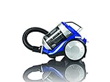 Cleanmaxx 09897 Zyklon-Staubsauger | 700 W | Beutellos | Haushaltsreinigung | Power 3000 | Bodenreinigung, Für Alle Böden, blau / silber - 