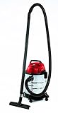 Einhell Nass Trockensauger TH-VC 1820 S (1250 W, 180 mbar, 20 l, Edelstahlbehälter, 1,5 m Saugschlauch, umfangreiches Zubehör) - 