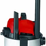 Einhell Nass Trockensauger TH-VC 1820 S (1250 W, 180 mbar, 20 l, Edelstahlbehälter, 1,5 m Saugschlauch, umfangreiches Zubehör) - 