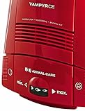 AEG Vampyr CEANIMAL Staubsauger mit Beutel EEK F (1500 Watt, Beste Reinigungsklasse auf Hartböden, 3 Düsen davon 2 Spezialdüsen zur Tierhaarentfernung, inkl. Zubehör) rot - 