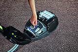 AEG VX7-1-TOY Staubsauger mit Beutel inkl. Spielzeugsauger (700 Watt, inkl. Hartbodendüse, 12 m Aktionsradius, Softräder, 3,5 Liter Staubbeutelvolumen, Hygiene Filter E12) Schwarz/Grün - 