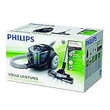 Philips PowerPro Compact FC8477/91 Staubsauger ohne Beutel EEK B (EPA10 Filter), grau - 