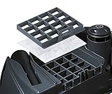 Siemens VS06B112A Bodenstaubsauger synchropower EEK B (mit Beutel, highPower-Motor, PowerProtect System, Hartbodendüse, 700 W) schwarz - 