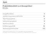 Dyson DC33c Origin beutelloser Staubsauger inkl. umschaltbarer Bodendüse mit Saugkraft-Regulierung, Kombi- & Polsterdüse / Bodenstaubsauger mit Energieeffizienzklasse A - 