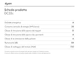 Dyson DC33c Origin beutelloser Staubsauger inkl. umschaltbarer Bodendüse mit Saugkraft-Regulierung, Kombi- & Polsterdüse / Bodenstaubsauger mit Energieeffizienzklasse A - 
