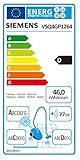 Siemens VSQ4GP1264 Q 4.0 Bodenstaubsauger EEK D (green power allergy, 5 L Staubbeutelvolumen, inklusive umfangreichem Zubehör) schwarz - 