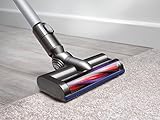 Dyson DC62 beutel- & kabelloser Staubsauger inkl. schmaler Elektrobürste mit Nylonborsten & Carbonfasern und Fugendüse / Handstaubsauger mit Lithium-Ionen Akku, Wandhalterung & Ladestation - 