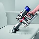 Dyson V8 Absolute beutel- & kabelloser Staubsauger inkl. 3 Elektrobürsten mit Direktantrieb bzw. Softwalze & Fugendüse / Handstaubsauger mit Nickel-Cobalt-Aluminium Akku, Wandhalterung & Ladestation - 