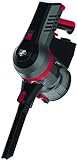 Dirt Devil DD698-1 Cavalier Kabelloser multifunktionaler Akku-Handstaubsauger ohne Beutel, 21,6 V Li-Ion, Turbobürste, 3-in-1 Kombidüse, silber / rot - 