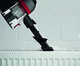 Dirt Devil DD698-1 Cavalier Kabelloser multifunktionaler Akku-Handstaubsauger ohne Beutel, 21,6 V Li-Ion, Turbobürste, 3-in-1 Kombidüse, silber / rot - 
