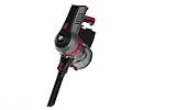 Dirt Devil DD698-1 Cavalier Kabelloser multifunktionaler Akku-Handstaubsauger ohne Beutel, 21,6 V Li-Ion, Turbobürste, 3-in-1 Kombidüse, silber / rot - 