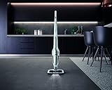 AEG ECO Ergorapido / CX7-30IW kabelloser 2in1 Staubsauger (beutellos, 30 Min. Laufzeit, Lithium-Power-Akku, patentierte Selbstreinigung der Bürstenrolle, Elektrobürste, 4 LED-Frontlichter) weiß - 